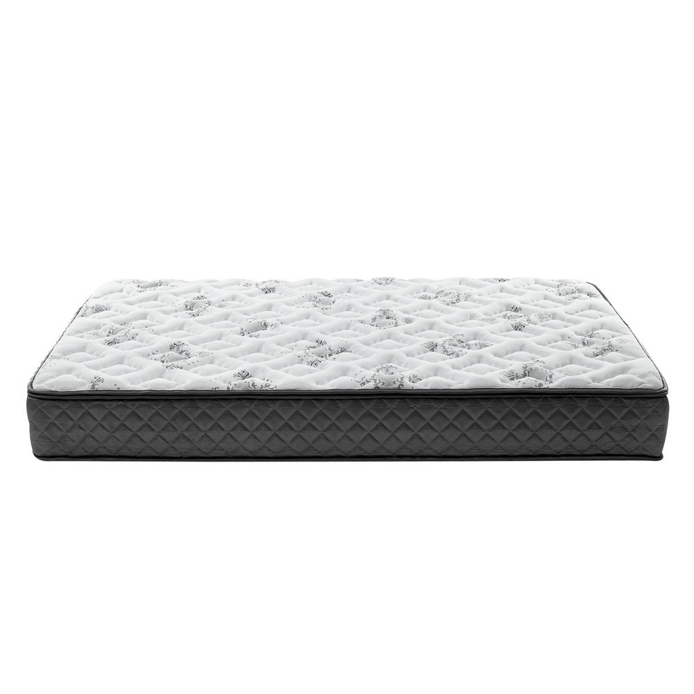 Giselle Bedding Rocco Bonnell Spring Mattress with pillow top and soft quilting, showcasing its luxurious design and queen size.