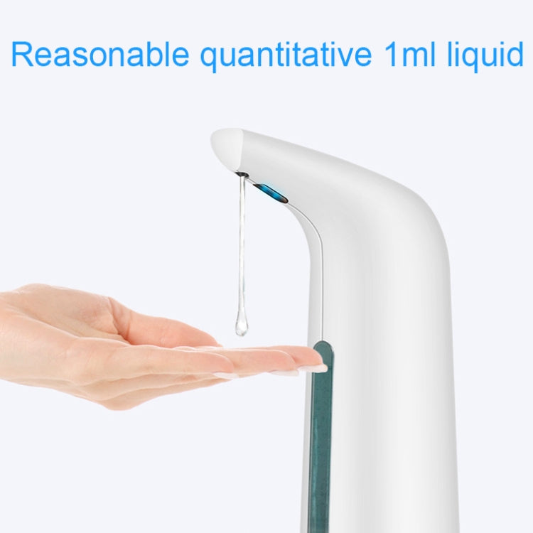 GM-S1805B Infrared Sensor Soap Dispenser in white, showcasing its automatic touchless design and sleek appearance.