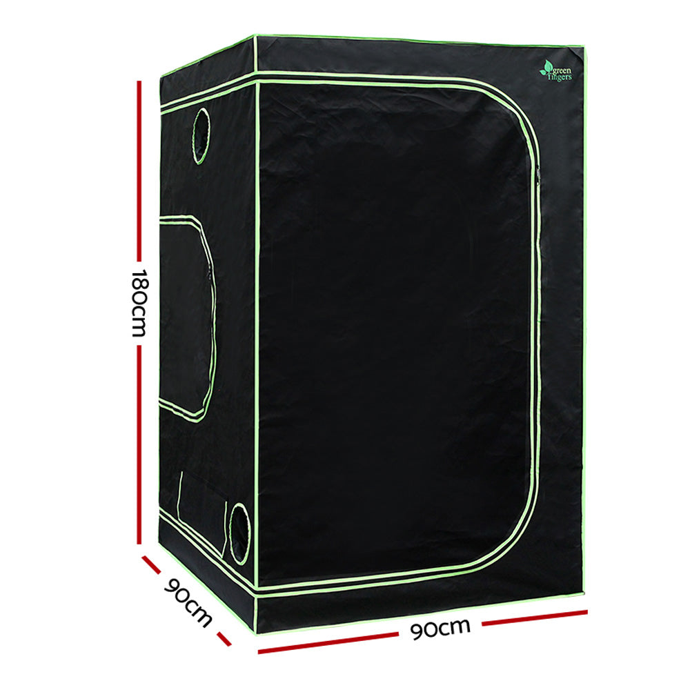 Greenfingers Grow Tent with 1000W LED Grow Light, featuring a spacious interior and durable construction for optimal plant growth.