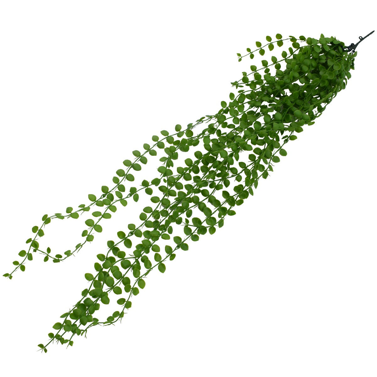 A 90 cm long artificial Hanging Pearls succulent with realistic trailing vines and leaves, perfect for home decor.