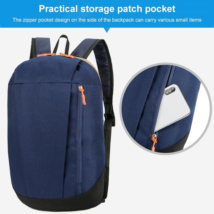 HAWEEL Large Capacity Multifunctional Backpack in lightweight oxford fabric, showcasing its stylish design and multiple pockets.