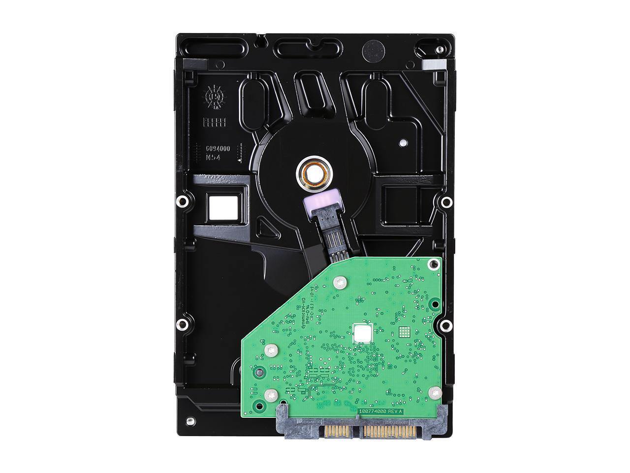 Seagate BarraCuda ST1000DM010 1TB hard drive with 7200 RPM and SATA interface, showcasing its sleek design and storage capacity.