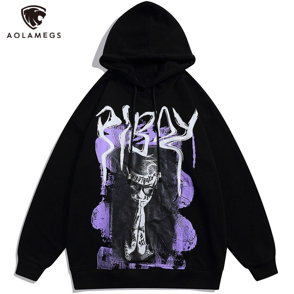 A stylish black hoodie featuring a vibrant graffiti print, designed for men and youth, perfect for high street fashion.