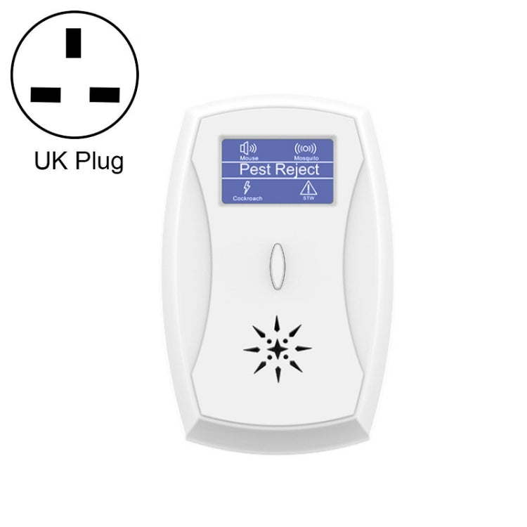 Household Mute Low Power Ultrasonic Insect Repeller in a compact square design, ideal for pest control in homes.