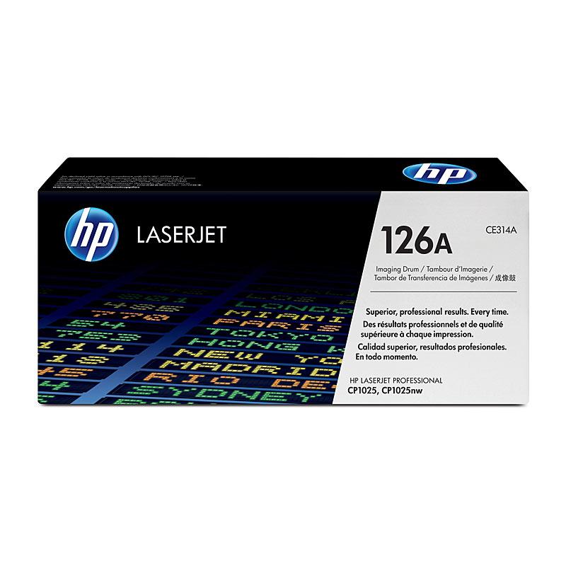 HP #126A Imaging Drum CE314A, a premium quality imaging drum for vibrant prints, compatible with various HP printers.