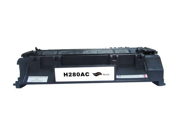 HP CF280A #80A Premium Generic Toner cartridge, high yield, compatible with HP printers, designed for quality printing.