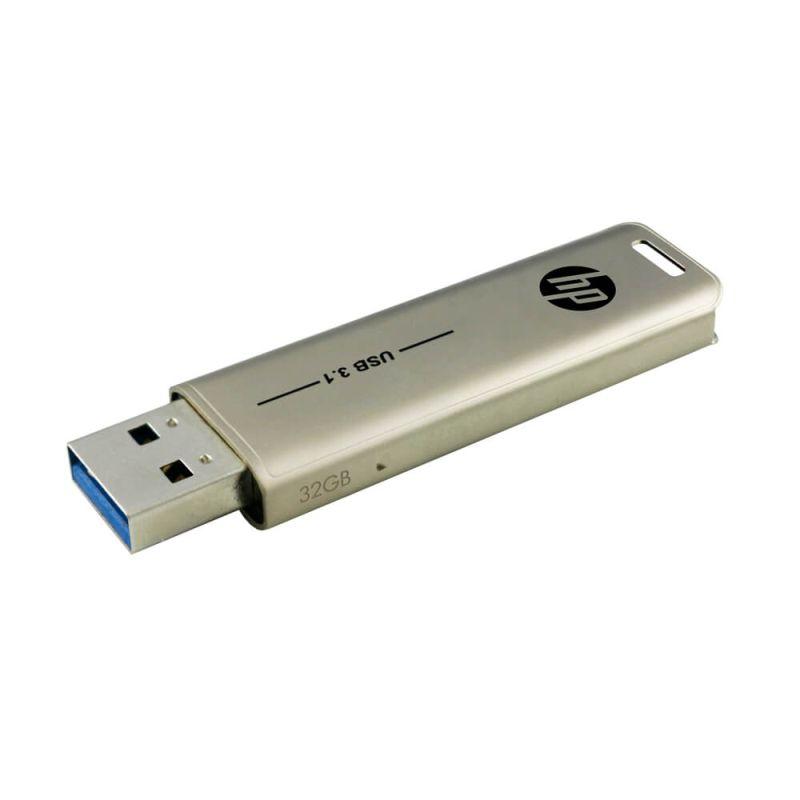 HP USB 3.1 x796w 32GB flash drive with sleek design and compact size.