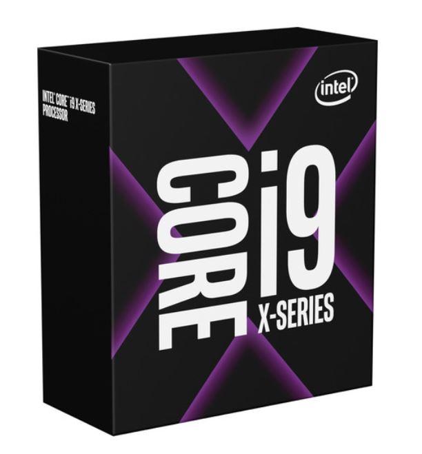 INTEL Core i9-9940X processor showcasing its 14 cores and LGA2066 socket design, ideal for high-performance computing.