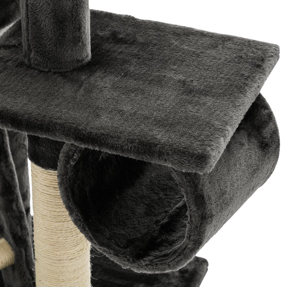 A tall i.Pet Cat Tree with multiple levels, sisal scratching posts, and plush surfaces, designed for cats to play and relax.