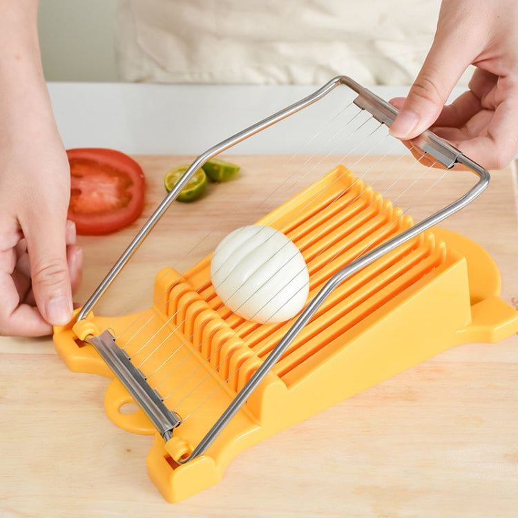 JA-958 Lunch Meat Ham Slicer with stainless steel blade and plastic handle, designed for easy slicing of ham and fruits.