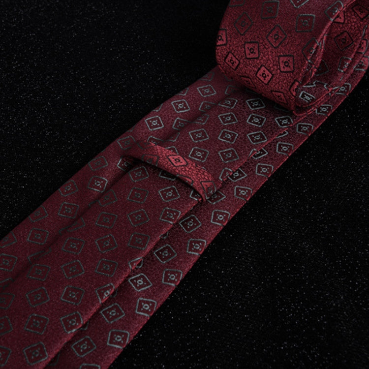 JHX13 Men Formal Business Jacquard Tie in various colors, showcasing its intricate jacquard design and luxurious polyester silk material.