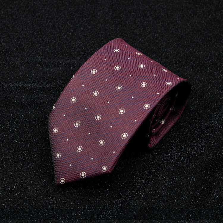 JHX17 Men Formal Business Jacquard Tie in various colors, showcasing intricate jacquard patterns and a luxurious texture.