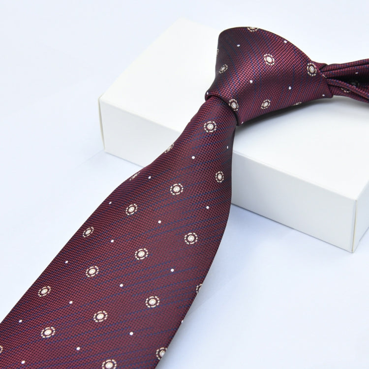 JHX17 Men Formal Business Jacquard Tie in various colors, showcasing intricate jacquard patterns and a luxurious texture.