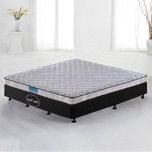 King Size Mattress featuring 6 turn pocket coil springs and soft foam, elegantly designed for comfort and support.