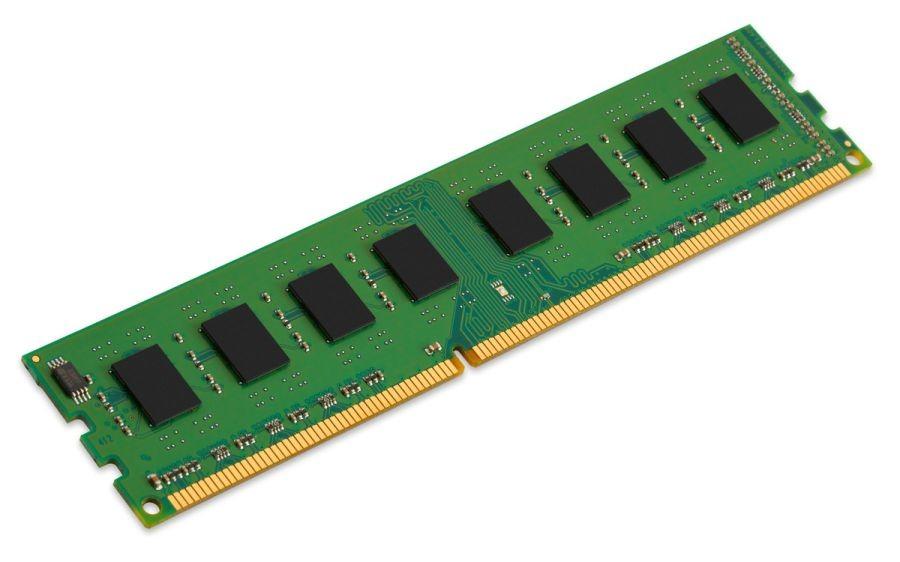 Kingston 16GB DDR4 UDIMM memory module with specifications and features highlighted.