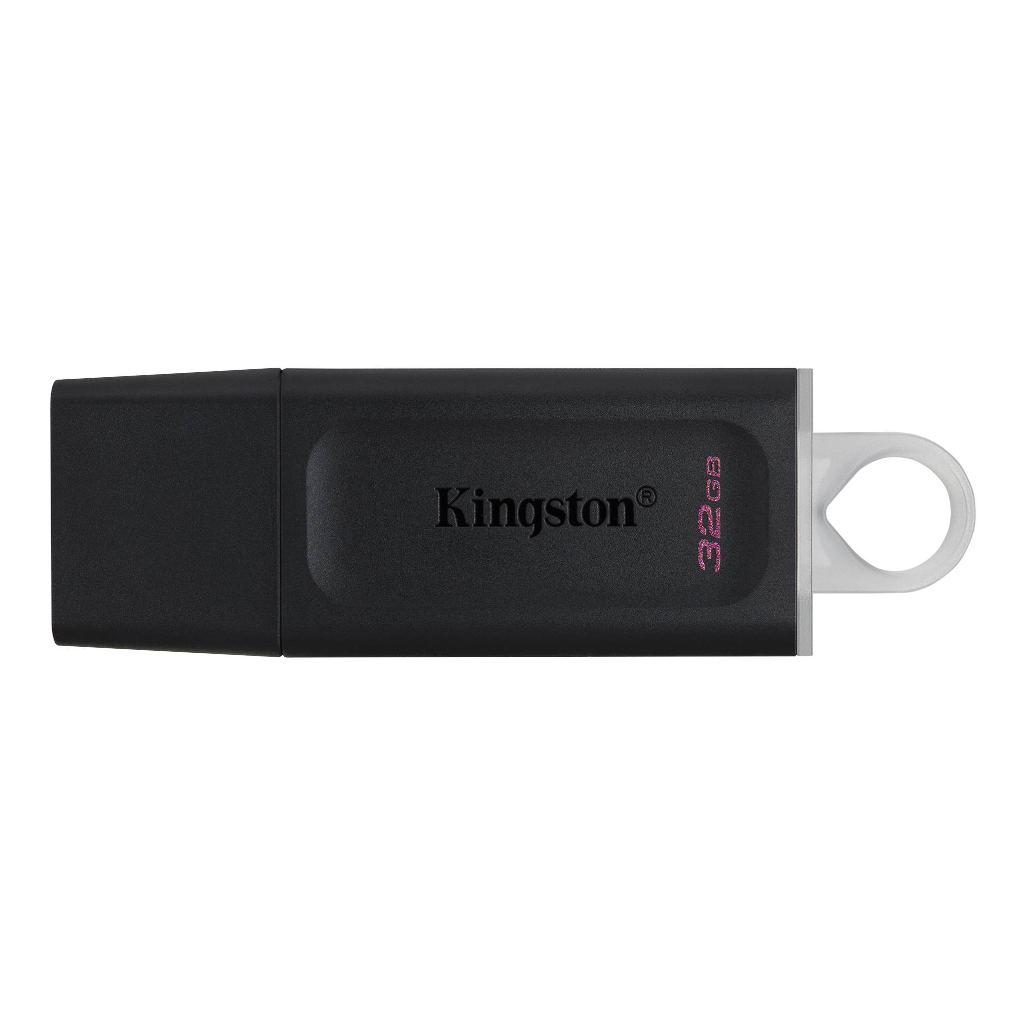 KINGSTON 32GB USB3.0 Flash Drive in various colors, showcasing its compact design and USB connector.