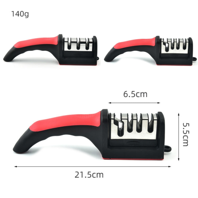 Kitchen Multifunctional Hangable Multi-segment Handheld Knife with hook design for easy storage and cleaning.