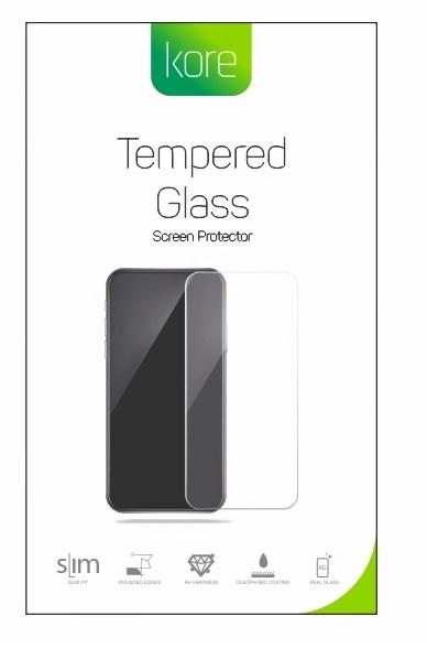 Kore Samsung Galaxy A31 Tempered Glass Screen Protector showcasing its clarity and protective features.