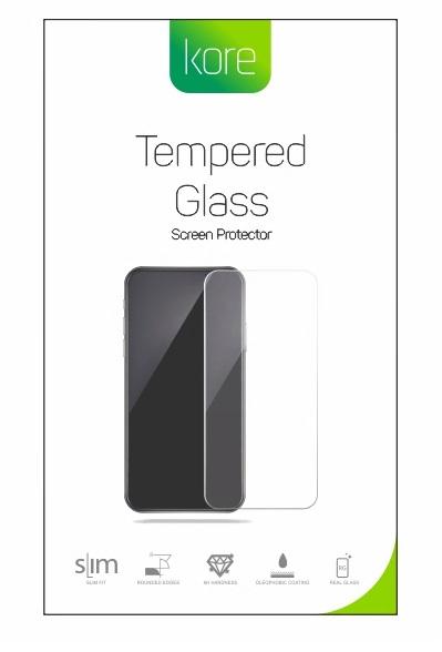 Kore Samsung Galaxy A71 Tempered Glass Screen Protector showcasing its clarity and protective features.