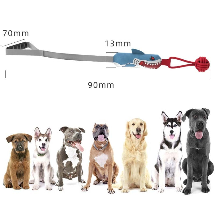 KY-103 Bite and Sound Dog Cotton Rope Toy Ball with ergonomic handle and durable design, perfect for interactive play.