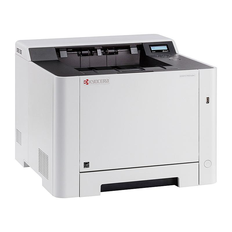 KYOCERA P5021CDW Clear Laser printer showcasing sleek design and advanced features.