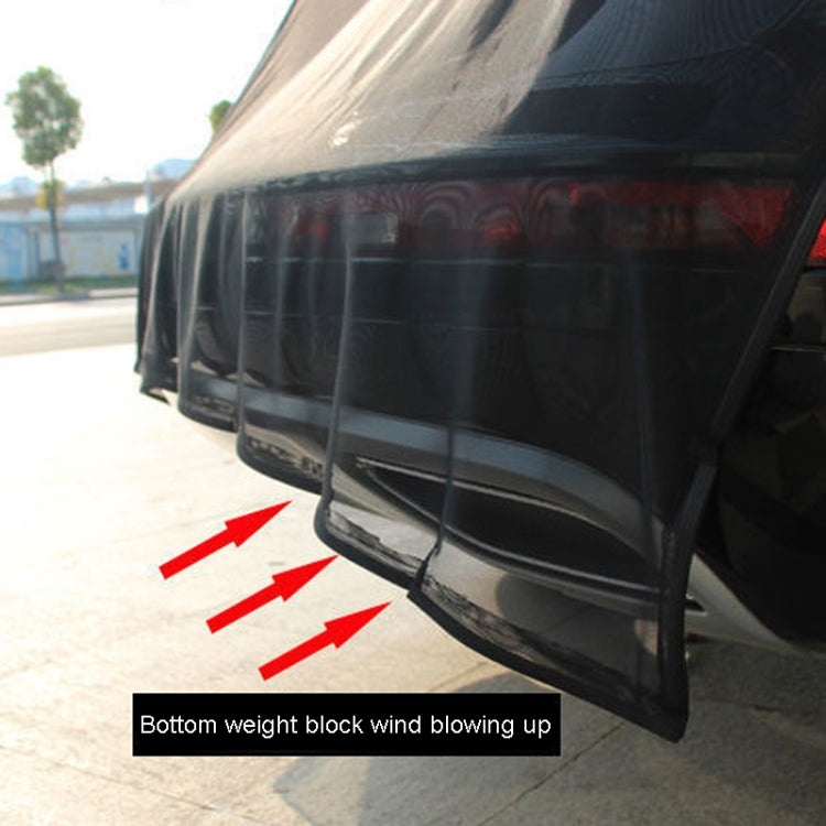 L 162 x 150cm Car Tailgate Anti-Mosquito and Insect Screens, featuring a high-density nylon net design for effective insect protection.