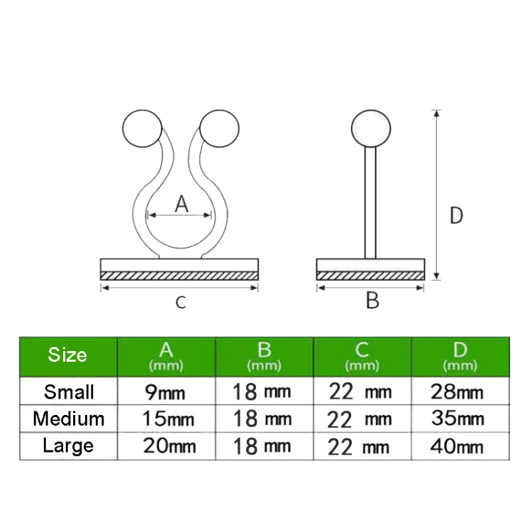 Large pack of 50 plant climbing wall buckles with strong adhesive for organizing vines and cables, featuring adjustable knobs for easy use.