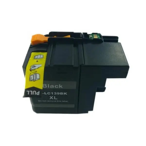 LC139XL Black Compatible Inkjet Cartridge with 58ml ink volume, designed for high-quality printing.