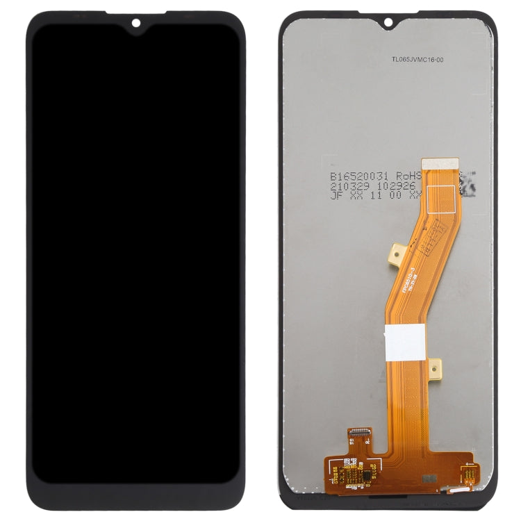 LCD Screen and Digitizer Full Assembly for Nokia C10 TA-1342 in black, showcasing the display and touch screen components.