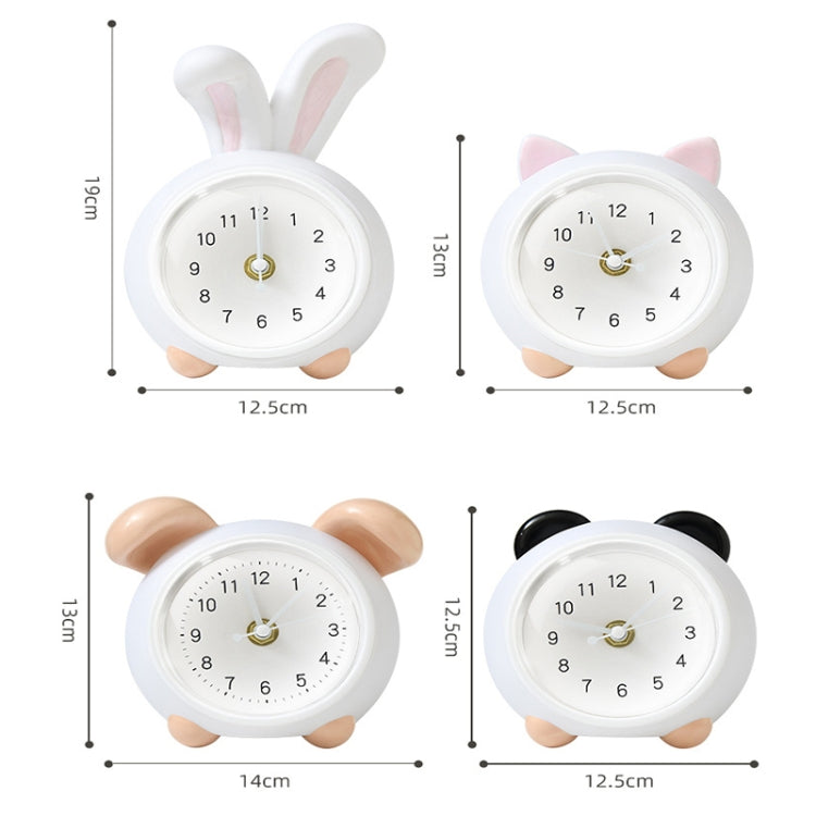 LED Night Light Cartoon Clock shaped like a cute piggy bank, featuring a soft glow and a detachable clock.