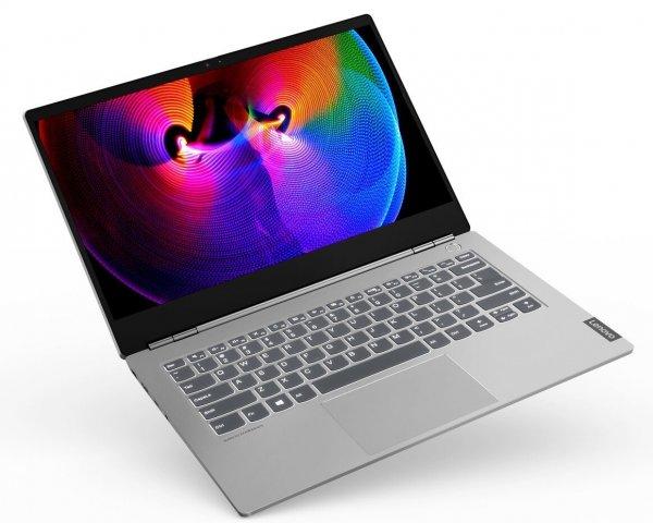 LENOVO ThinkBook 14S laptop with 14-inch FHD display, Intel i5 processor, and sleek design.