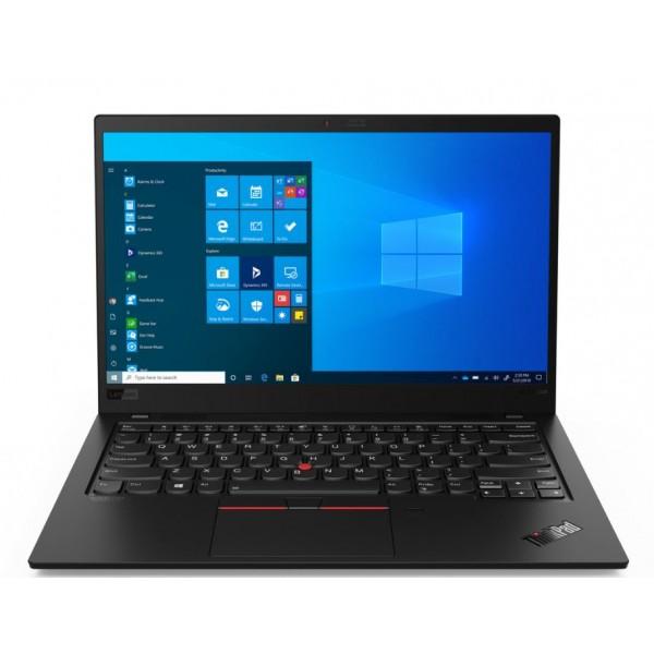 LENOVO Thinkpad X1 Carbon G8 laptop with 14-inch FHD display, Intel i7 processor, and sleek design.