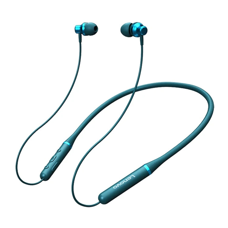 Lenovo XE05 Pro Bluetooth 5.0 Neck-mounted Sports Earphone with a sleek design, showcasing its comfortable neckband and earbud style.