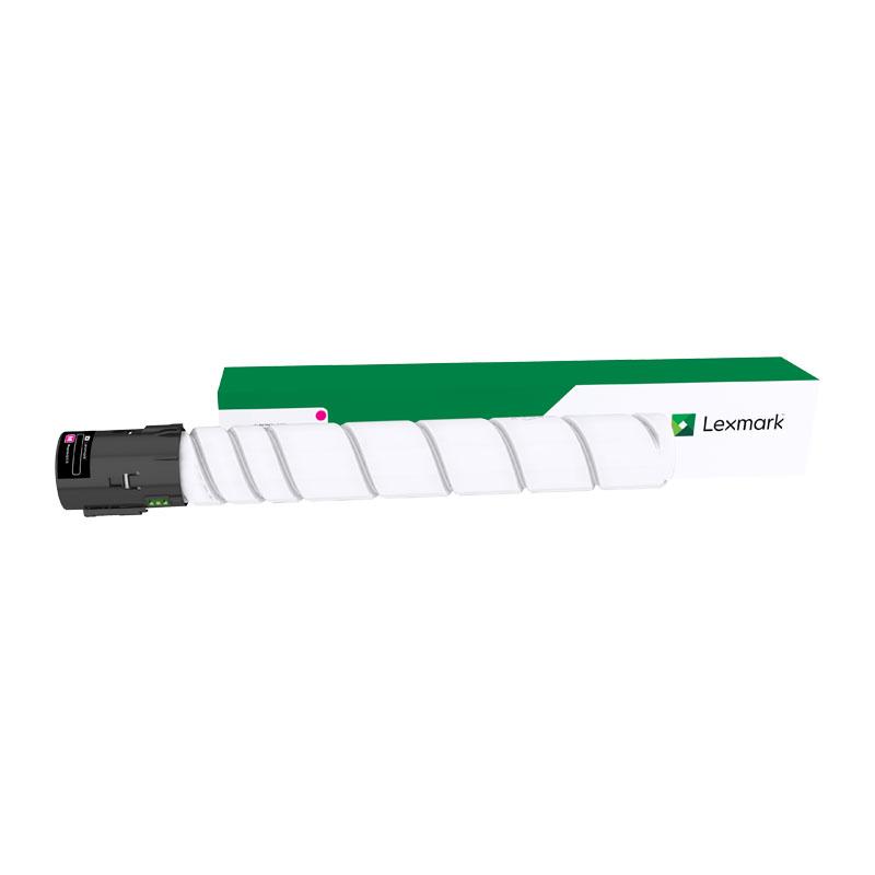 LEXMARK 76C00M0 Magenta Toner cartridge, vibrant color, high yield, compatible with Lexmark printers.