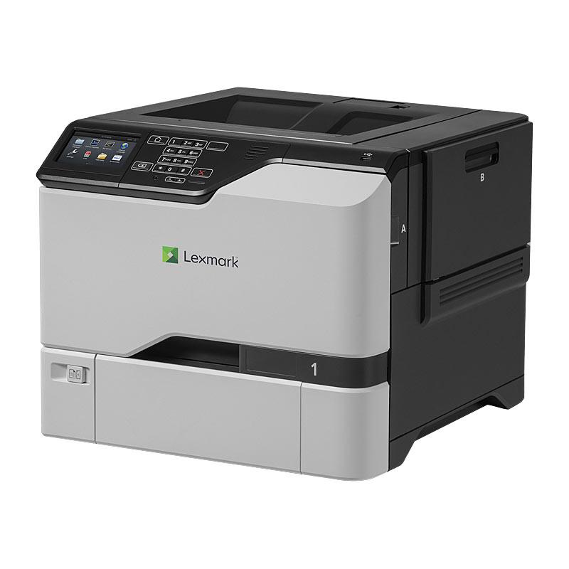 LEXMARK CS725DE Laser printer showcasing its sleek design and advanced features.