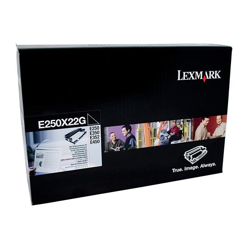 LEXMARK E250X22G Photo Con Unit toner cartridge, designed for high-quality printing with a yield of 30,000 pages.