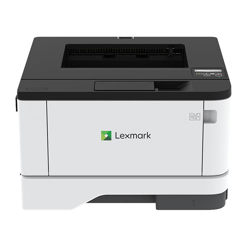 LEXMARK MS431DN Laser printer showcasing its sleek design and compact size, ideal for office use.