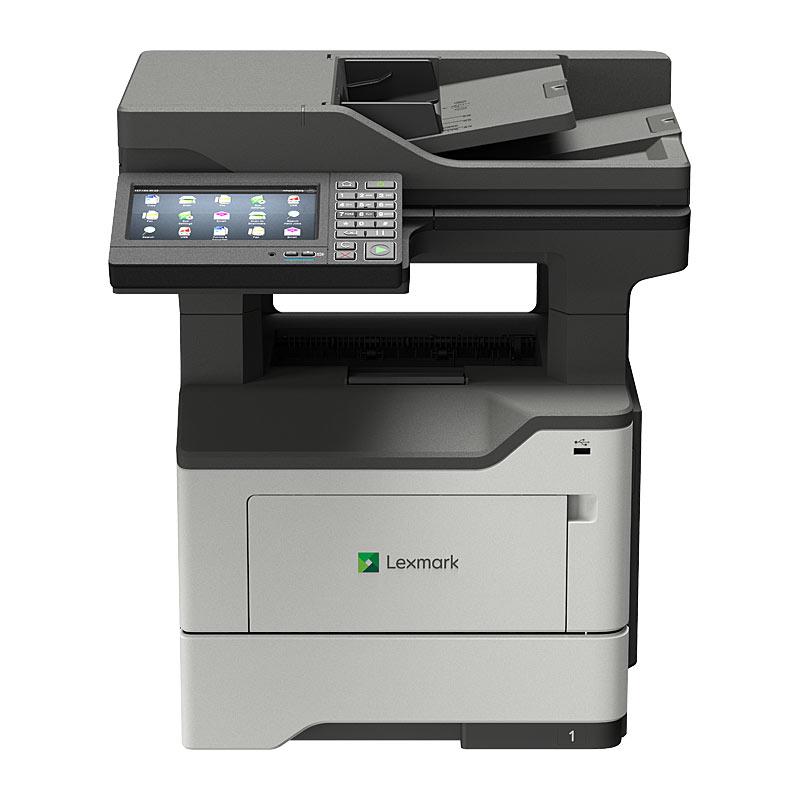 LEXMARK MX622ADHE Laser printer showcasing its sleek design and advanced features.