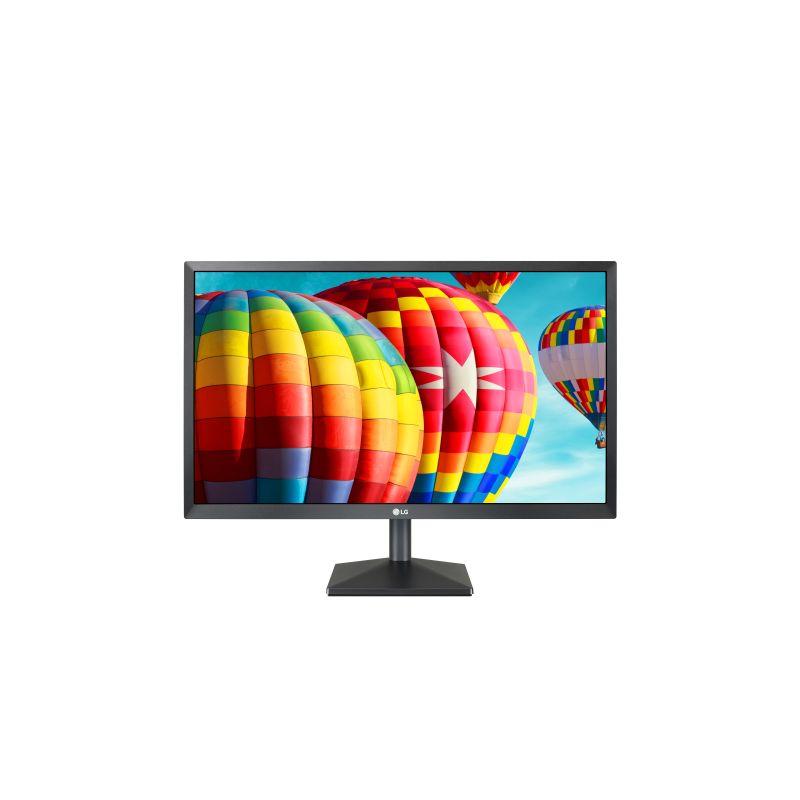 LG 24-inch IPS FHD Monitor showcasing vibrant colors and sleek design.