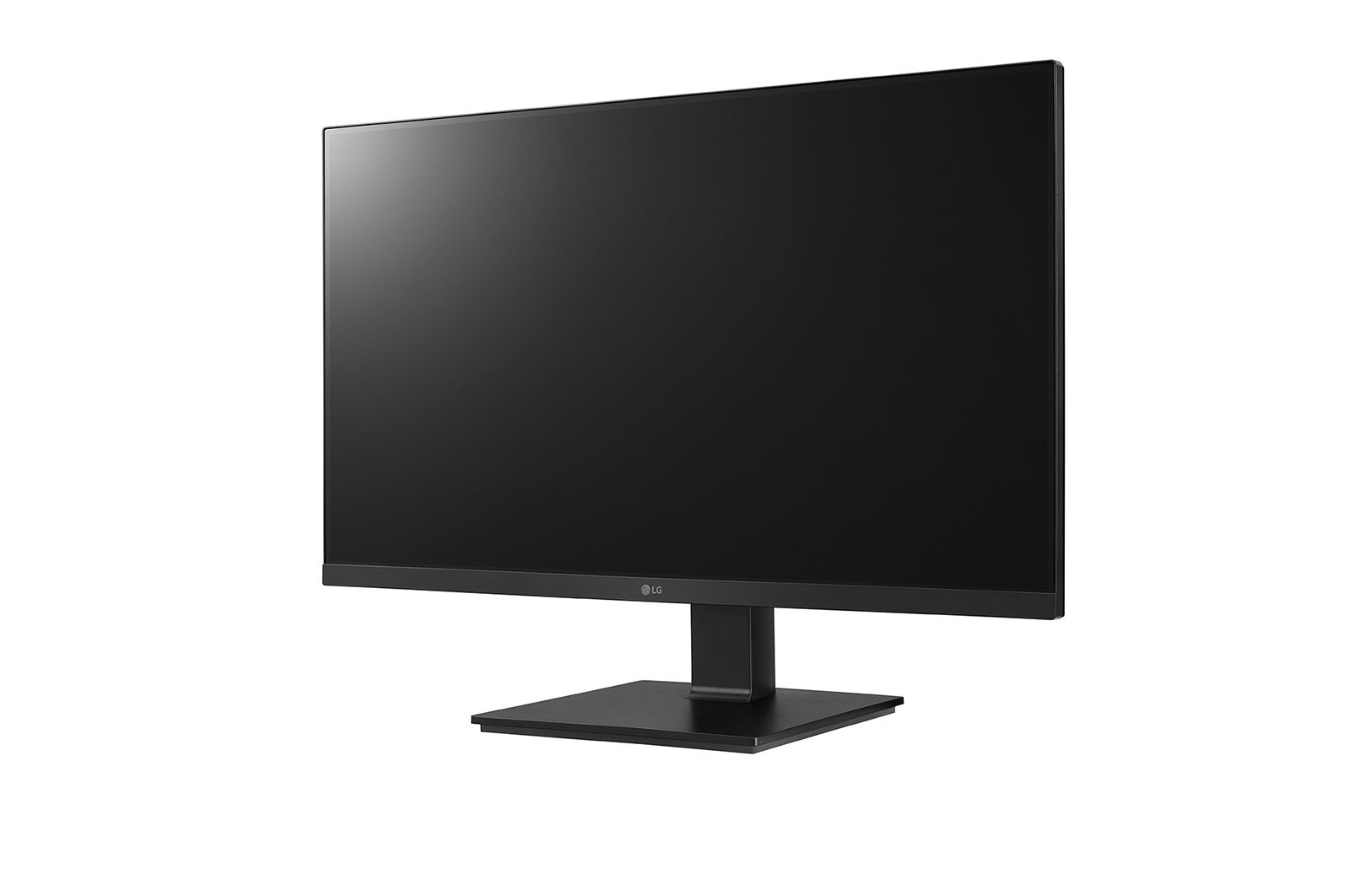 LG 27-inch IPS Full HD Business Monitor with USB-C and HDMI ports, showcasing a sleek design and narrow bezels.