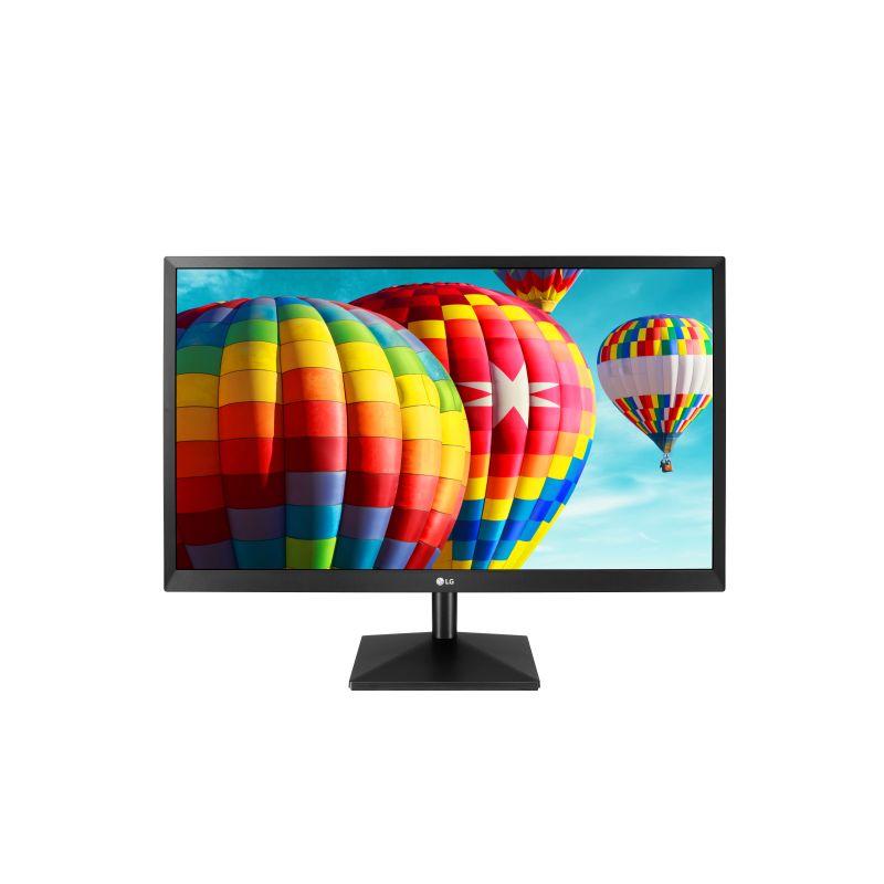 LG 27-inch IPS FHD Monitor showcasing vibrant colors and sleek design.