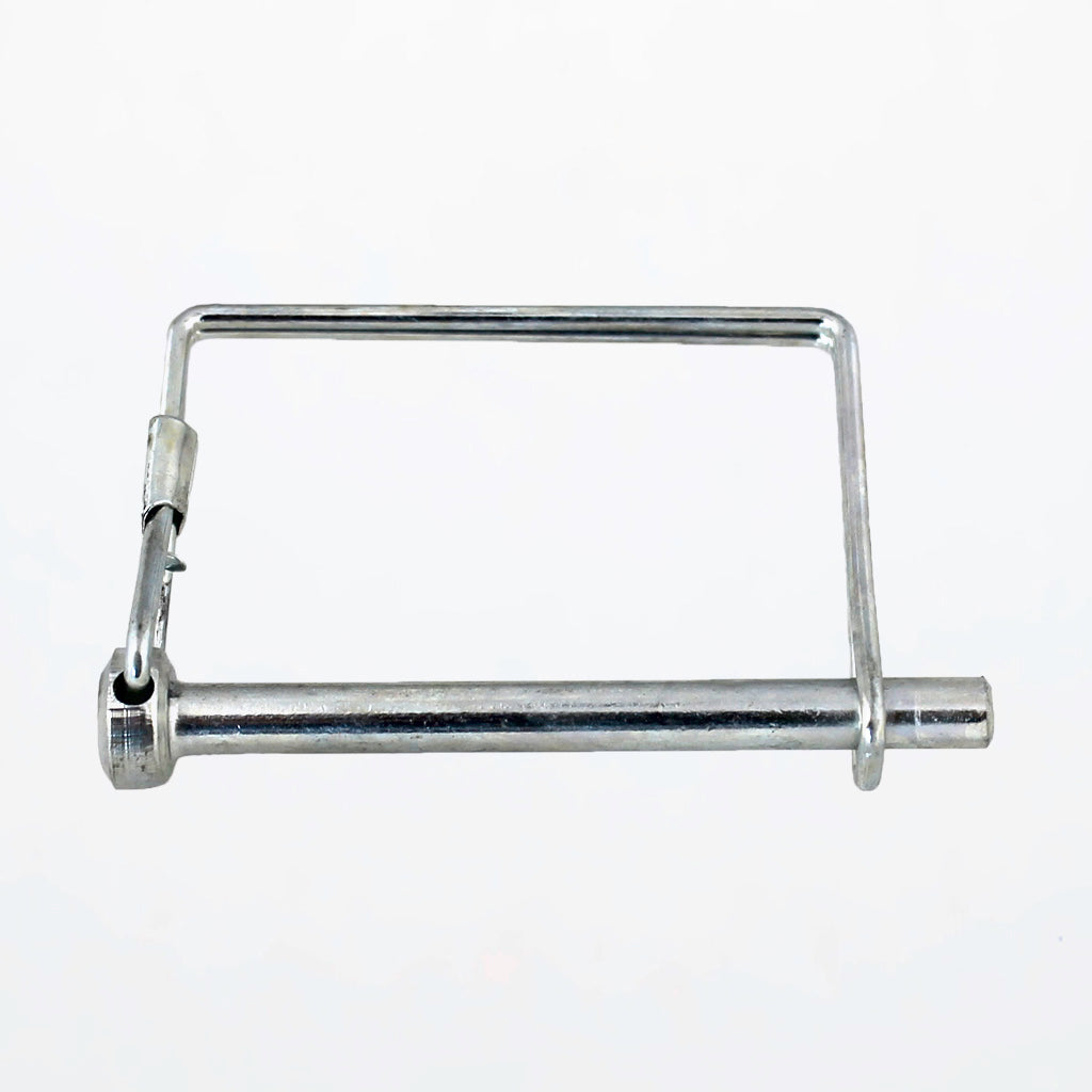 Lock Pin Square 2 Wire Zinc Plated, showcasing its durable design and zinc-plated finish for corrosion resistance.