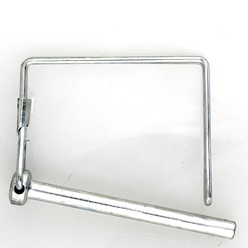 Lock Pin Square 2 Wire Zinc Plated, showcasing its durable design and zinc-plated finish for corrosion resistance.