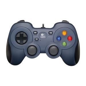 Logitech F310 Gamepad for PC with 8-way D-pad and comfortable grips, designed for extensive game support and easy setup.