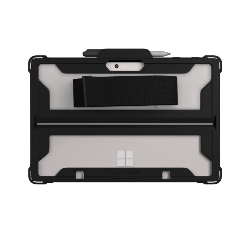 MAX CASES Extreme Shell for Surface Go, showcasing rugged design and lightweight build.