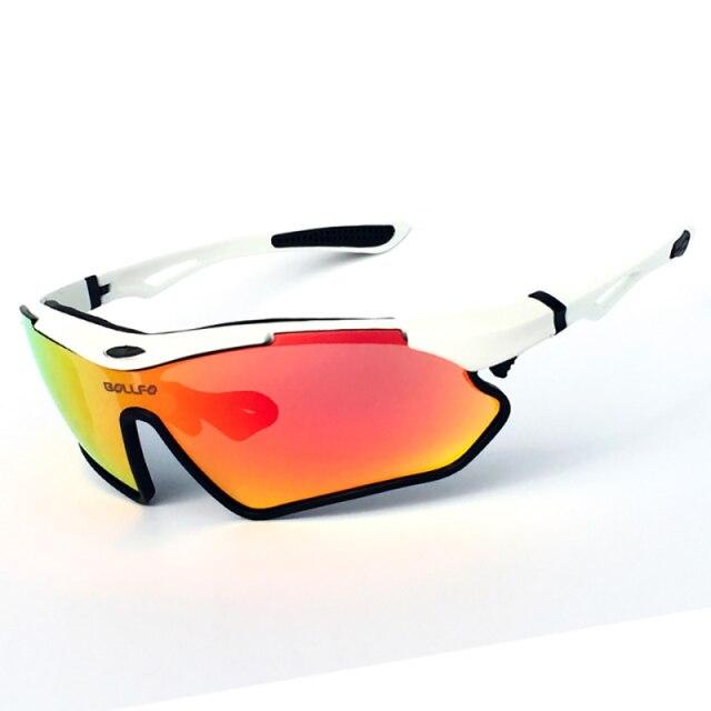 Men's sports skiing goggles with UV400 protection, designed for cycling, snowboarding, and outdoor activities, featuring a lightweight and comfortable frame.