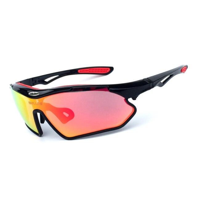 Men's sports skiing goggles with UV400 protection, designed for cycling, snowboarding, and outdoor activities, featuring a lightweight and comfortable frame.