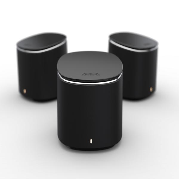 Mercku M2 Swarm Pack Wi-Fi MESH System with three routers for seamless home coverage.