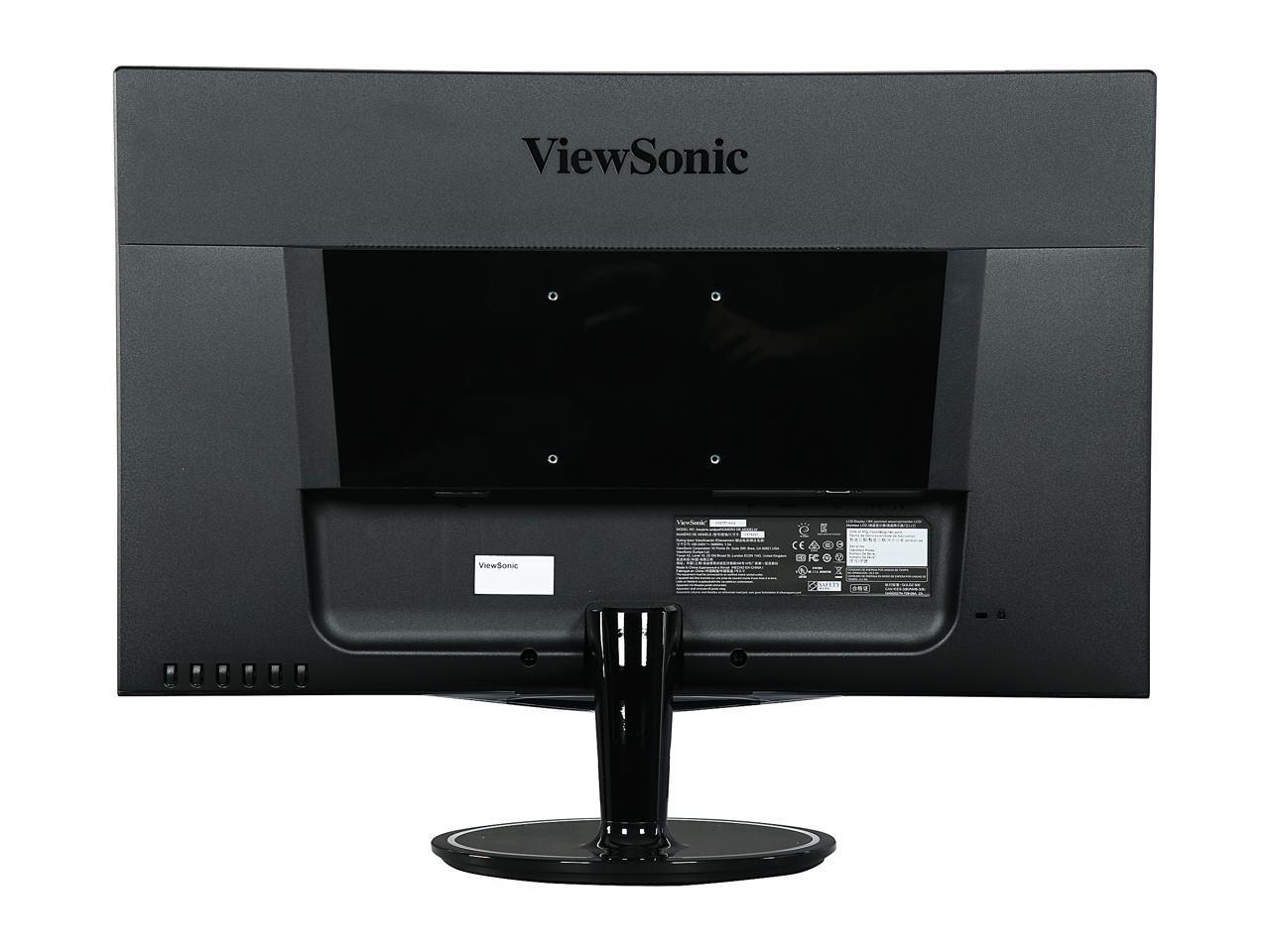 ViewSonic VX2757-MHD 27-inch LED gaming monitor with Full HD display and built-in speakers.