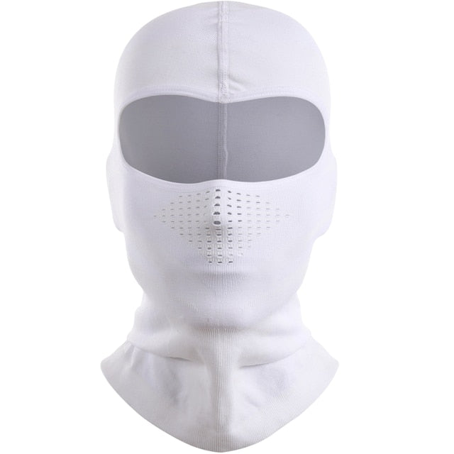 Motorcycle Balaclava Full Face Mask in various colors, designed for breathability and wind protection during outdoor activities.